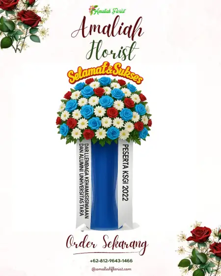 Standing Flowers Bakrie Tower Jakarta